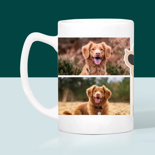 Fotocollage: Bester Hund - Tasse