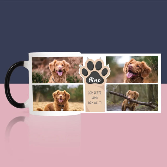 Fotocollage: Bester Hund - Tasse