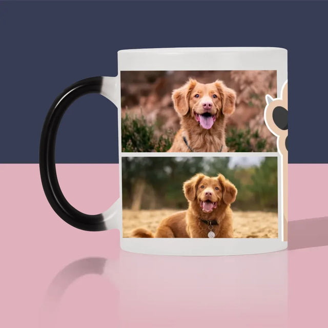 Fotocollage: Bester Hund - Tasse