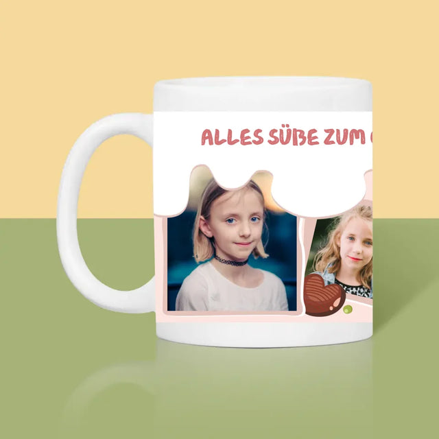 Fotocollage: Alles Süße - Tasse