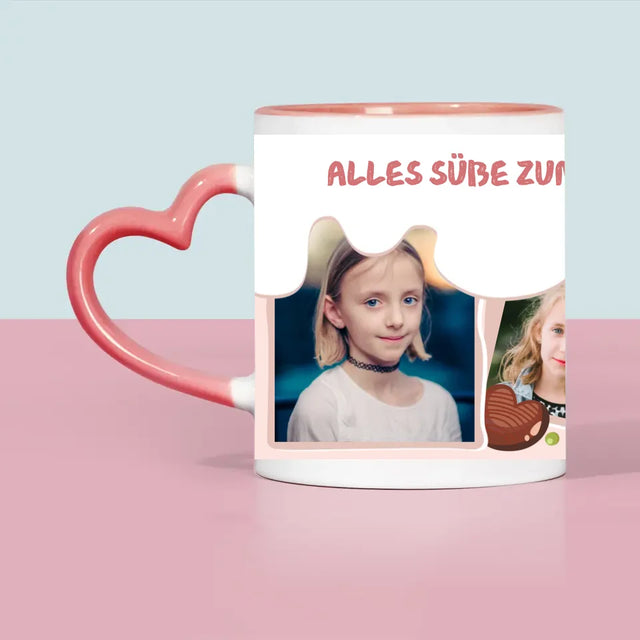 Fotocollage: Alles Süße - Tasse