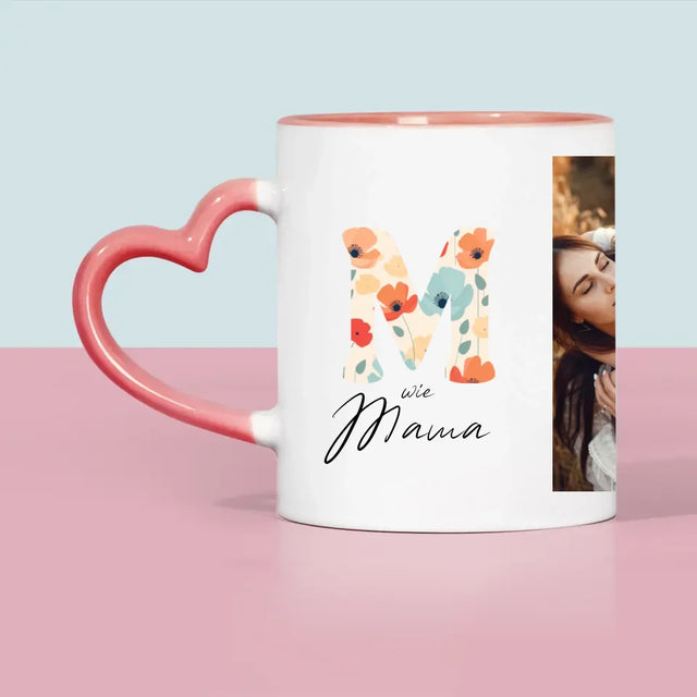 Fotocollage: M Wie Mama - Tasse