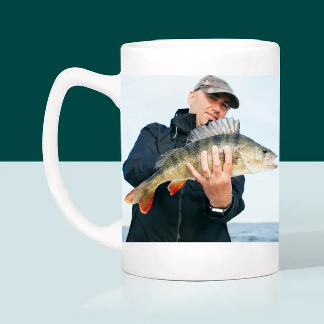 Foto Und Unterschrift: Angler Definition - Tasse