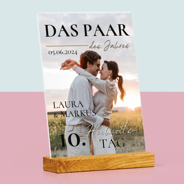 Magazin-Cover: Das Paar Des Jahres - Druck Auf Acrylglas