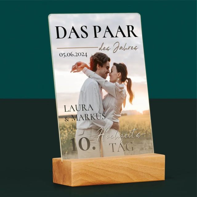 Magazin-Cover: Das Paar Des Jahres - Druck Auf Acrylglas