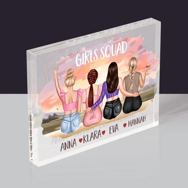 Avatar Creator: Girls Squad - Acrylblock