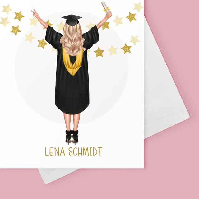 Avatar Creator: Du Bist Magister - Glückwunschkarte