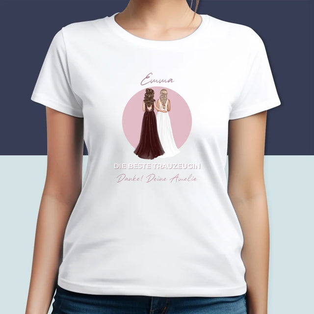 Avatar Creator: Beste Trauzeugin - T-Shirt Für Damen