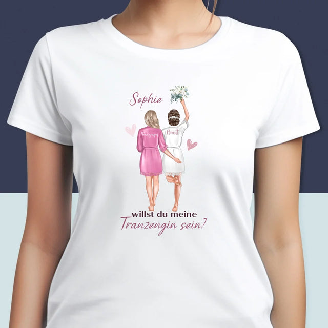 Avatar Creator: Willst Du Meine Trauzeugin Sein? - T-Shirt Für Damen