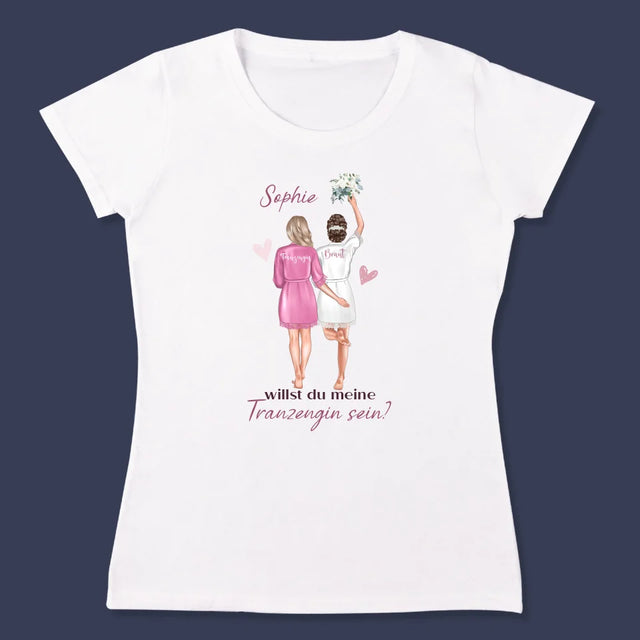 Avatar Creator: Willst Du Meine Trauzeugin Sein? - T-Shirt Für Damen