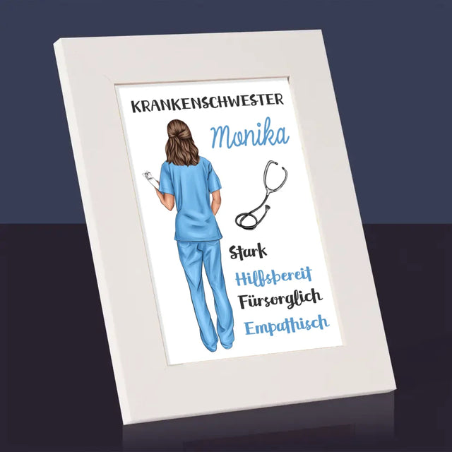 Avatar Creator: Krankenschwester Eigenschaften - Bilderrahmen