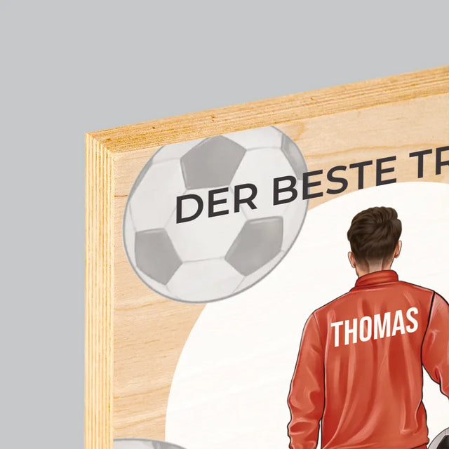 Avatar Creator: Bester Trainer - Druck Auf Holz