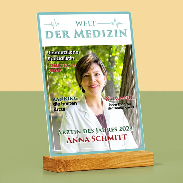 Magazin-Cover: Welt Der Medizin - Druck Auf Acrylglas