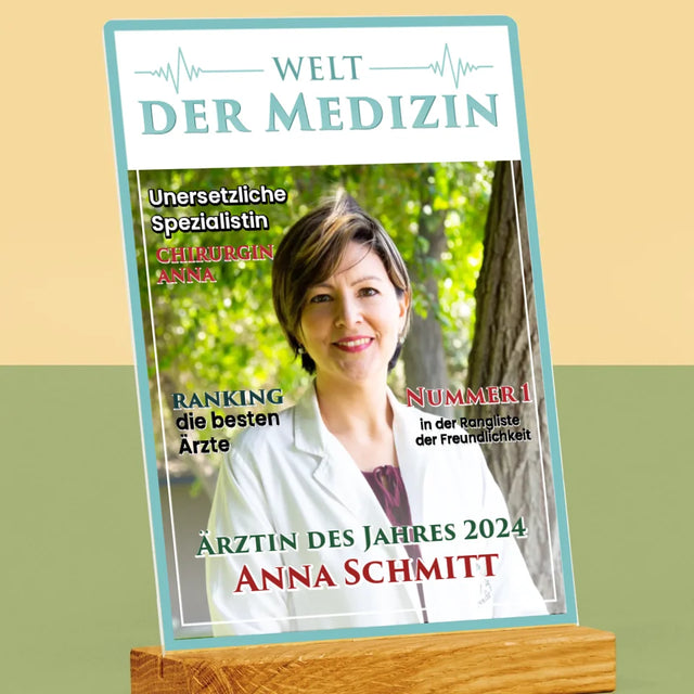 Magazin-Cover: Welt Der Medizin - Druck Auf Acrylglas