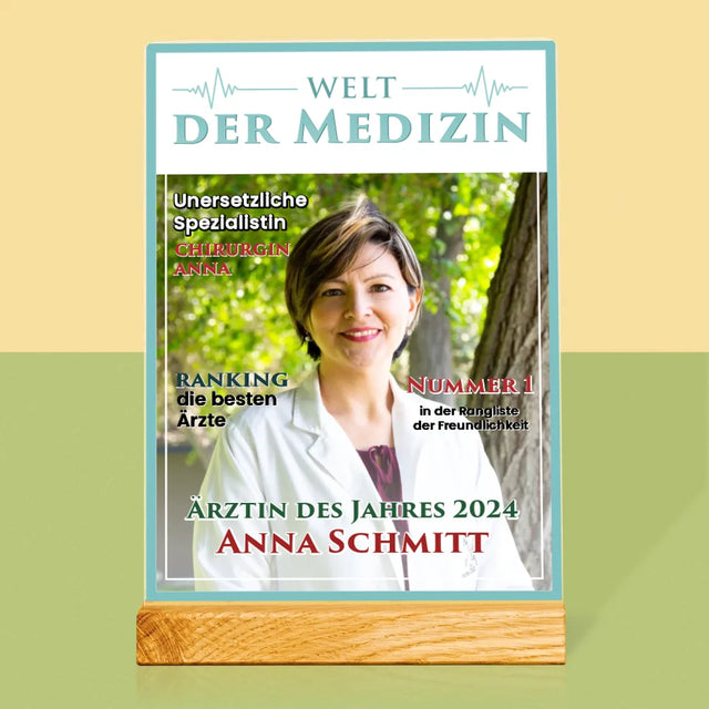 Magazin-Cover: Welt Der Medizin - Druck Auf Acrylglas