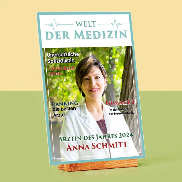 Magazin-Cover: Welt Der Medizin - Druck Auf Acrylglas