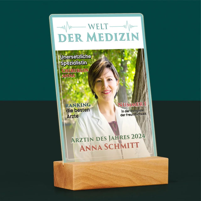 Magazin-Cover: Welt Der Medizin - Druck Auf Acrylglas