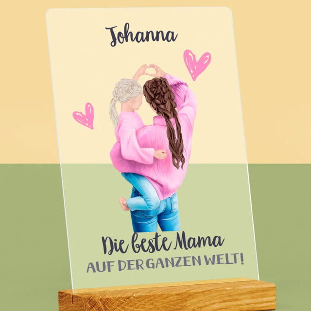 Avatar Creator: Beste Mama Auf Der Welt - Druck Auf Acrylglas