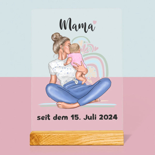 Avatar Creator: Junge Mama - Druck Auf Acrylglas