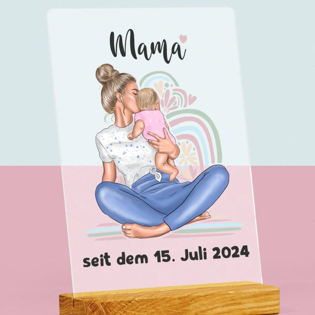 Avatar Creator: Junge Mama - Druck Auf Acrylglas