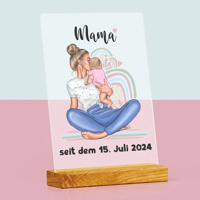 Avatar Creator: Junge Mama - Druck Auf Acrylglas