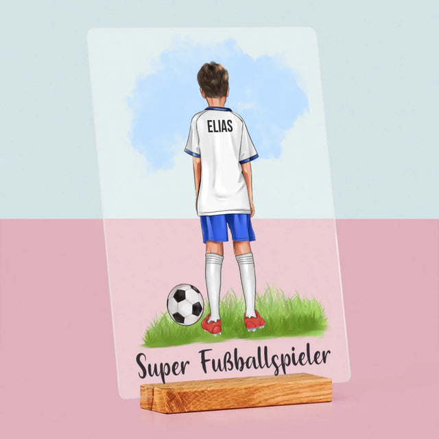 Avatar Creator: Kleiner Fußballspieler - Druck Auf Acrylglas