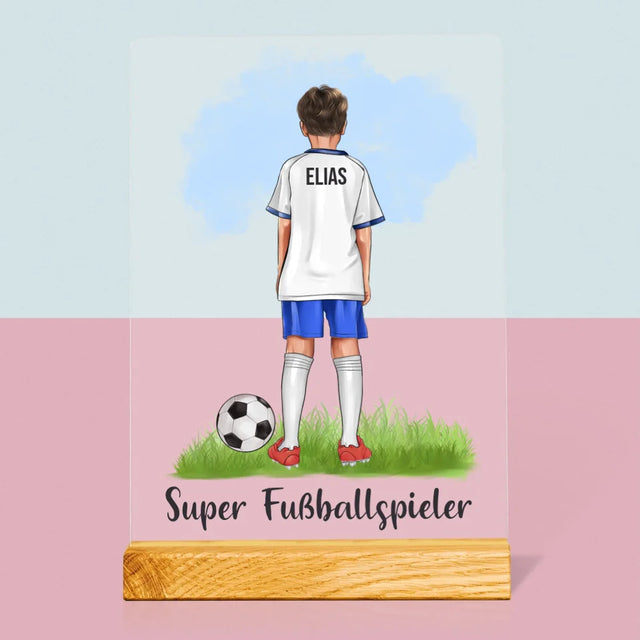 Avatar Creator: Kleiner Fußballspieler - Druck Auf Acrylglas