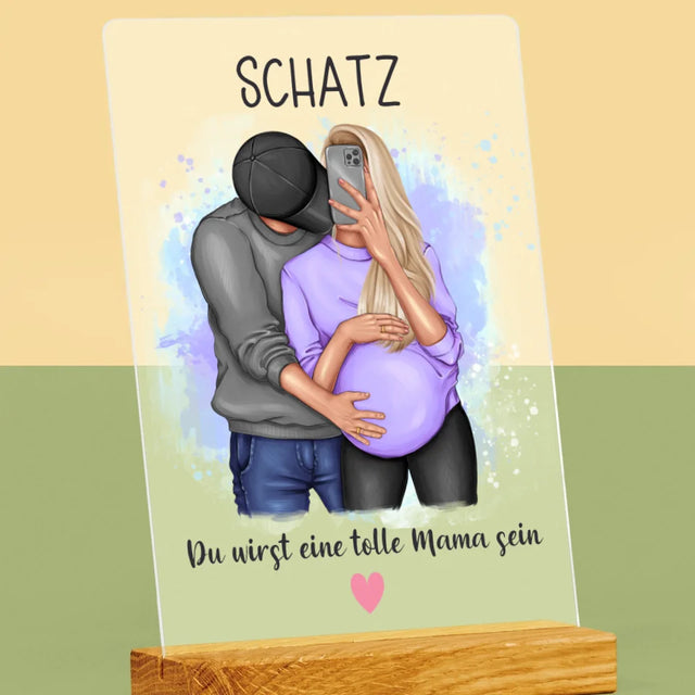 Avatar Creator: Du Wirst Eine Tolle Mama Sein - Druck Auf Acrylglas