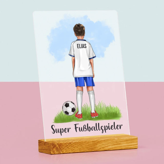 Avatar Creator: Kleiner Fußballspieler - Druck Auf Acrylglas