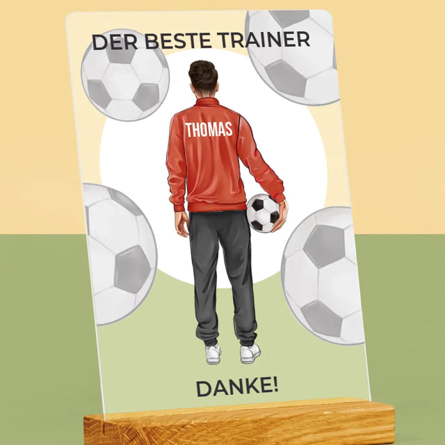 Avatar Creator: Bester Trainer - Druck Auf Acrylglas