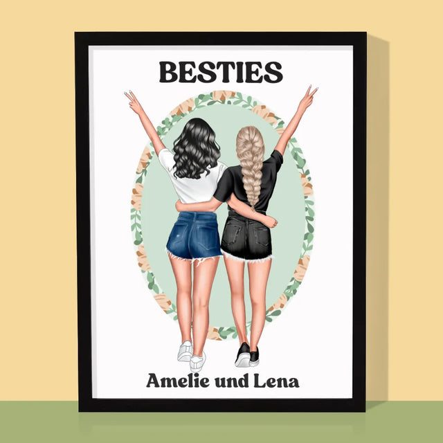 Avatar Creator: Best Friends - Druck Mit Rahmen 30X40