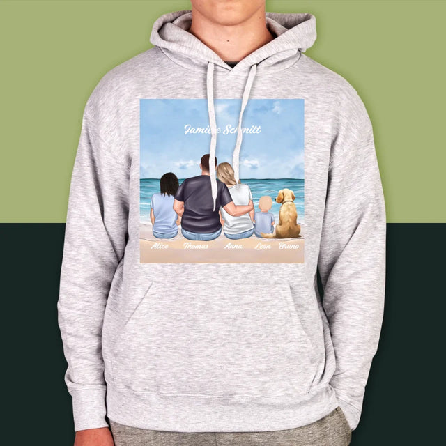 Avatar Creator: Familienporträt - Kapuzenpullover Für Herren