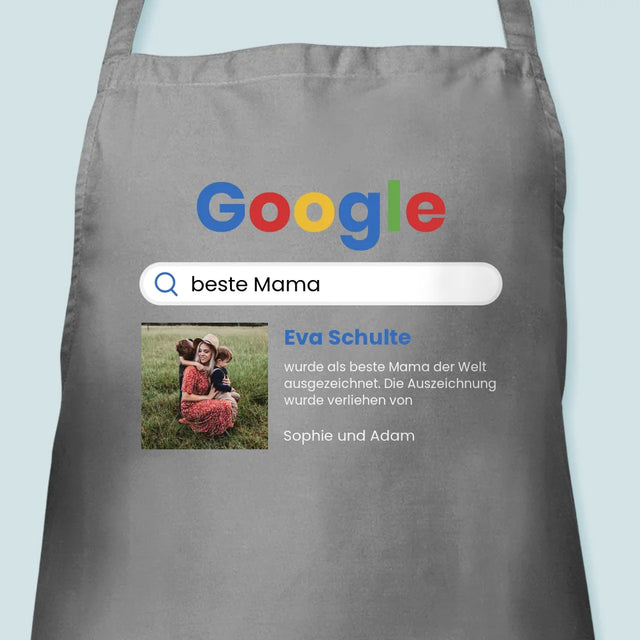 Foto Und Unterschrift: Beste Mama Google-Suche - Schürze