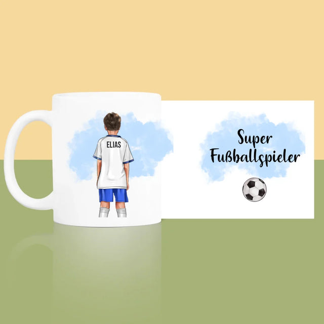 Avatar Creator: Kleiner Fußballspieler - Tasse