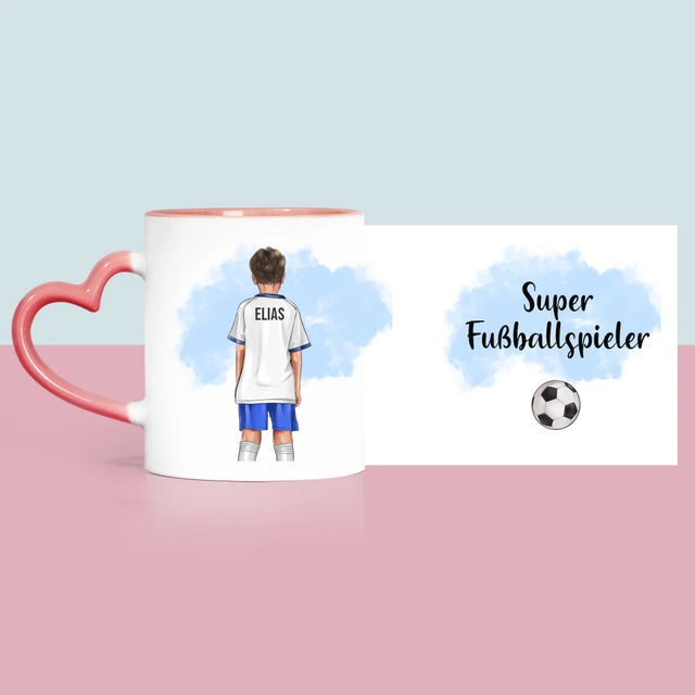 Avatar Creator: Kleiner Fußballspieler - Tasse