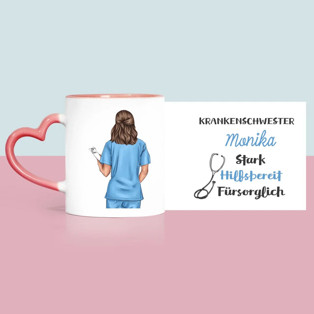 Avatar Creator: Krankenschwester Eigenschaften - Tasse