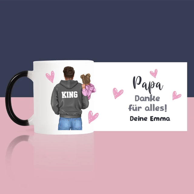 Avatar Creator: Papa Mit Kind - Tasse