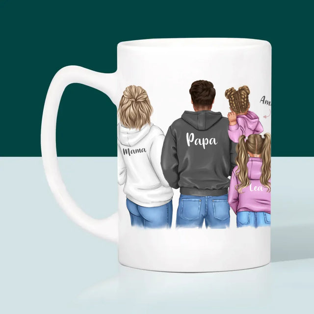 Avatar Creator: Familie Mit Kindern - Tasse