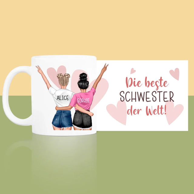 Avatar Creator: Beste Schwester Der Welt - Tasse