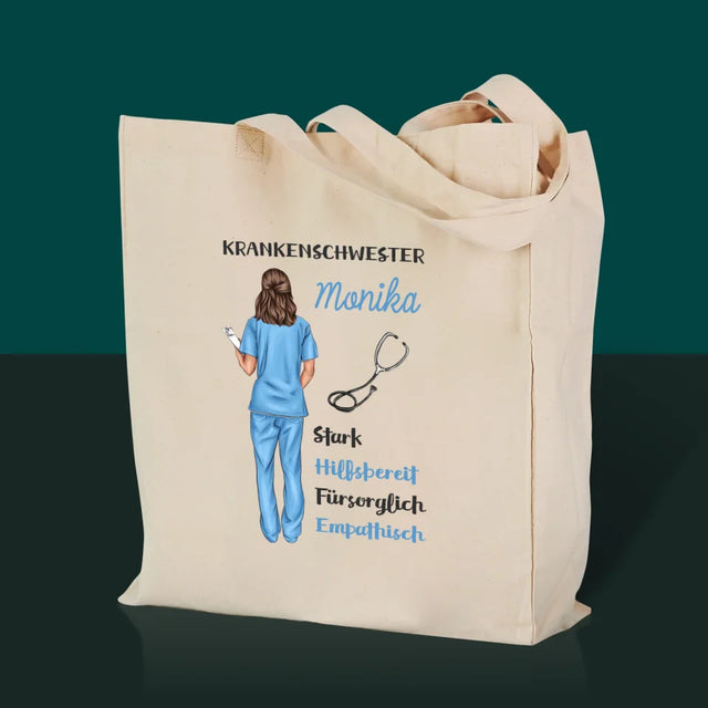 Avatar Creator: Krankenschwester Eigenschaften - Stofftasche