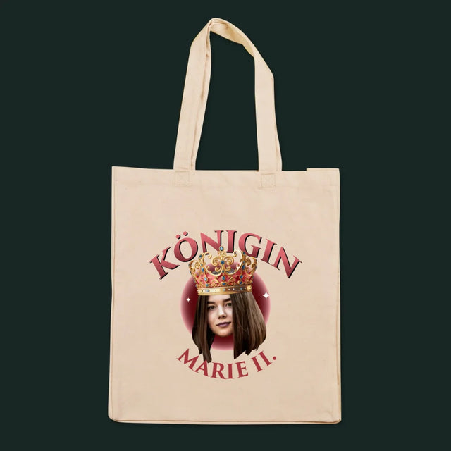 Foto Und Unterschrift: Königin Foto - Stofftasche