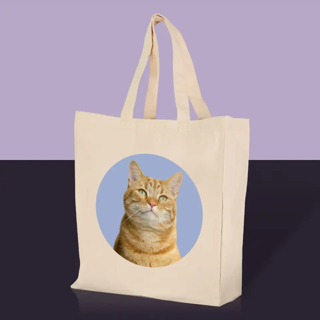 Foto: Deine Katze - Stofftasche