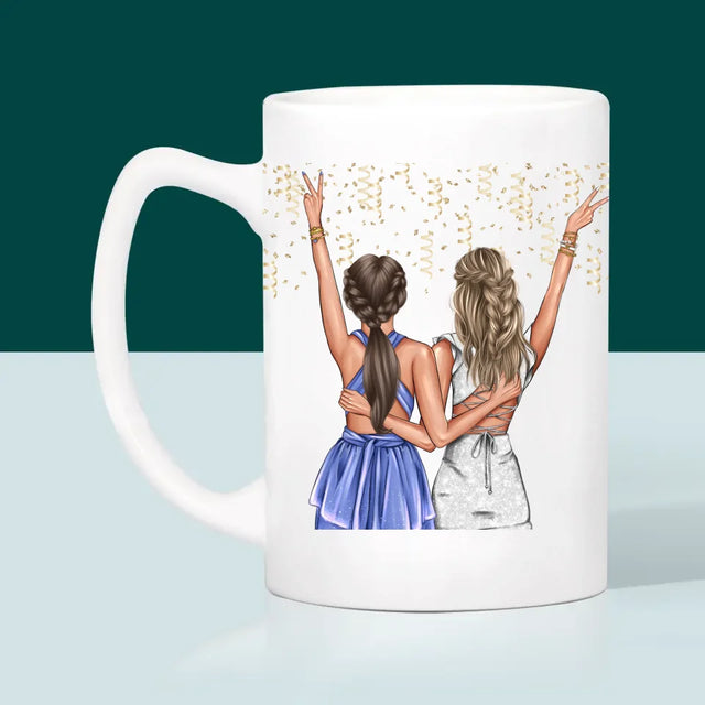 Avatar Creator: Freundinnen 30. Geburtstag - Tasse