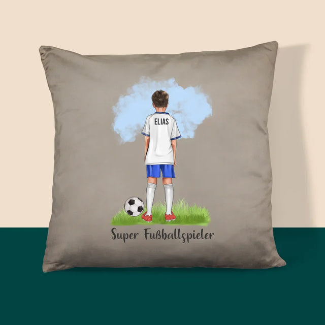 Avatar Creator: Kleiner Fußballspieler - Kissen