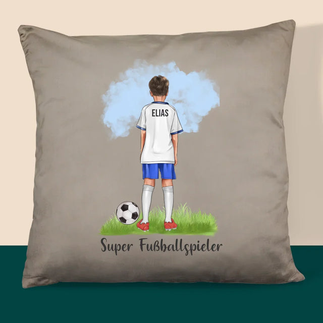 Avatar Creator: Kleiner Fußballspieler - Kissen