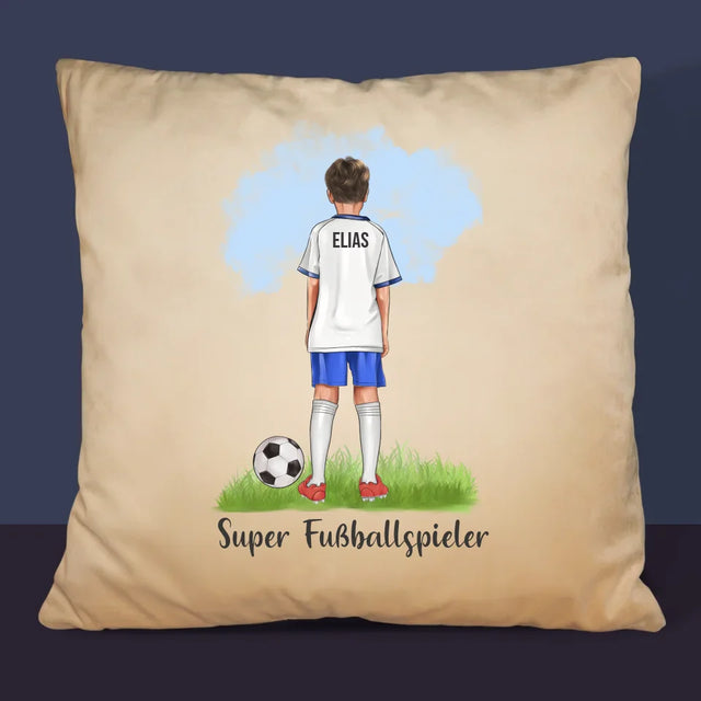 Avatar Creator: Kleiner Fußballspieler - Kissen