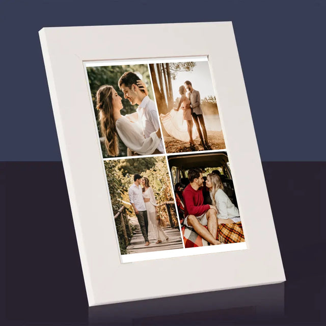 Fotocollage: 4 Fotos - Bilderrahmen