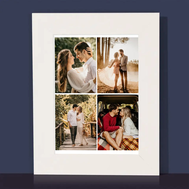 Fotocollage: 4 Fotos - Bilderrahmen