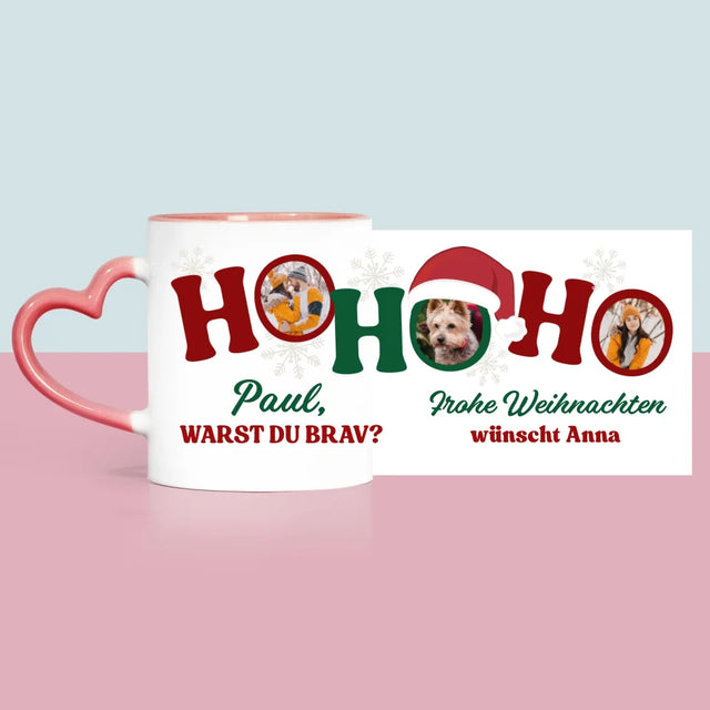 Fotocollage: Ho Ho Ho - Tasse