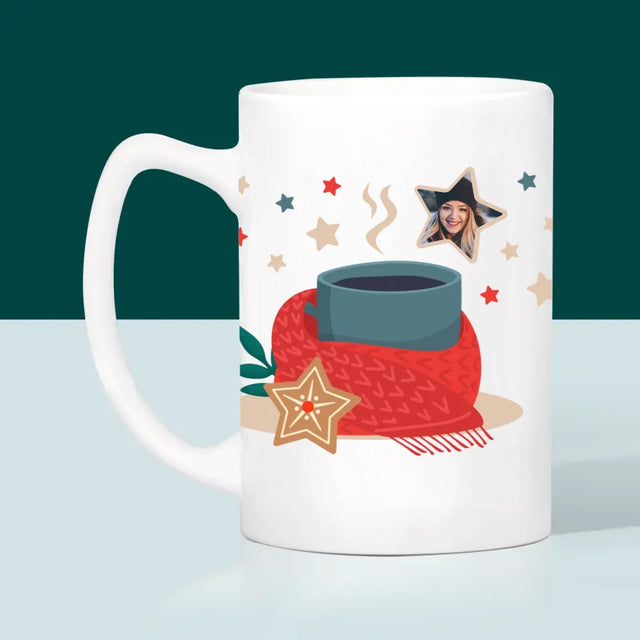 Foto Und Unterschrift: Weihnachtstee - Tasse